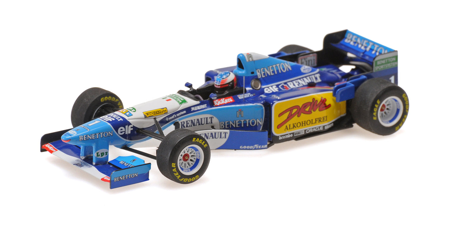 BENETTON RENAULT B195 MICHAEL SCHUMACHER WINNER FRENCH GP WORLD CHAMPION 1995