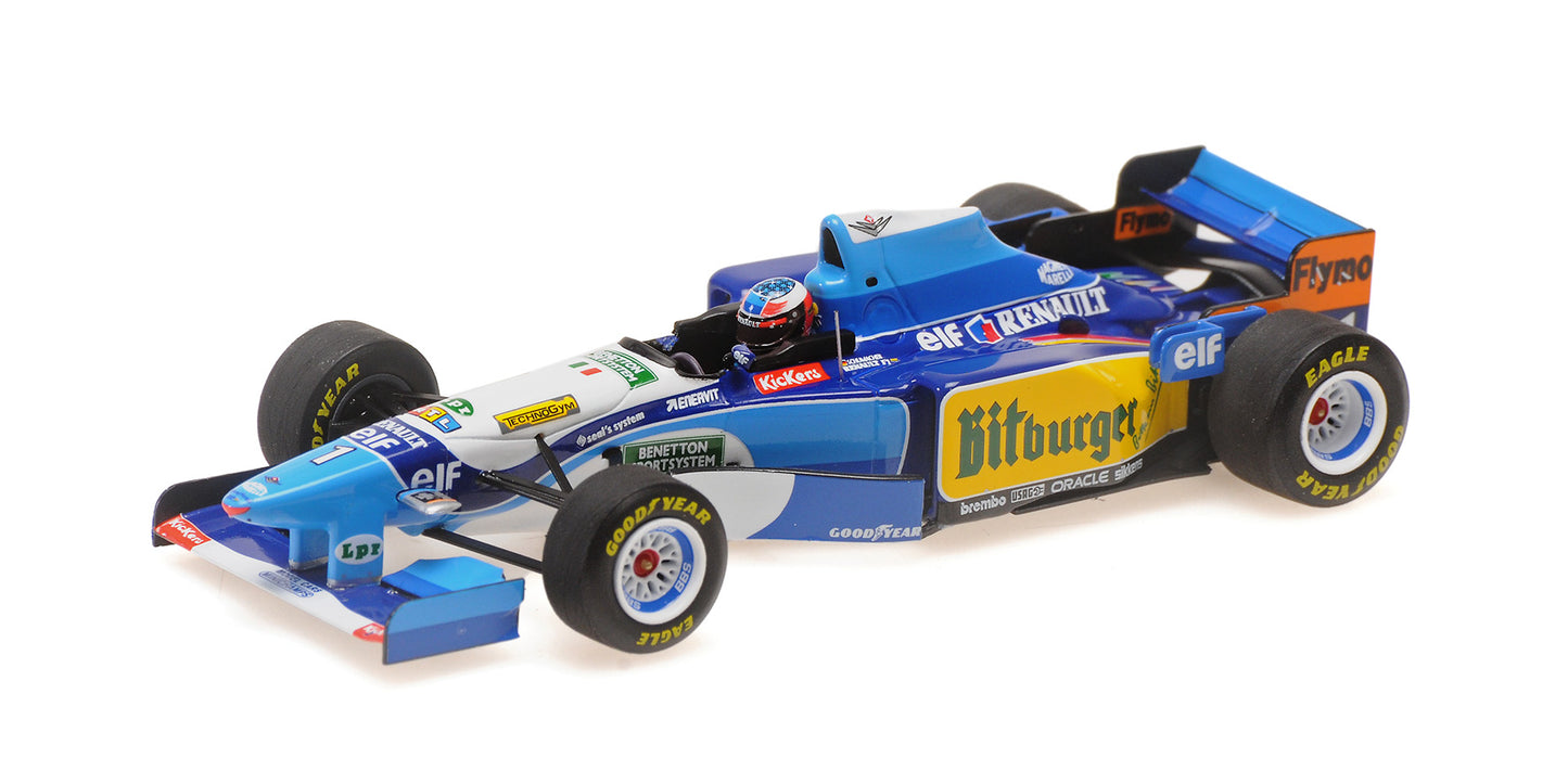 BENETTON RENAULT B195 MICHAEL SCHUMACHER WINNER MONACO GP WORLD CHAMPION 1995