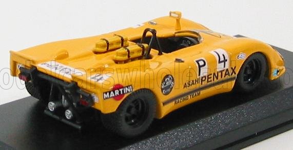 PORSCHE - 908/2 FLUNDER SPIDER N 4 NURBURGRING 1970 GRAGER - LEUZE - JAUNE - Vroomi