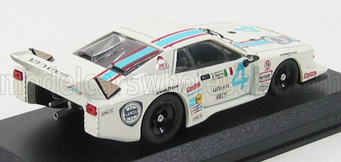 LANCIA - BETA MONTECARLO N 4 24h DAYTONA 1980 C.FACETTI - M.FINOTTO - G.F.RICCI - BLANC - Vroomi