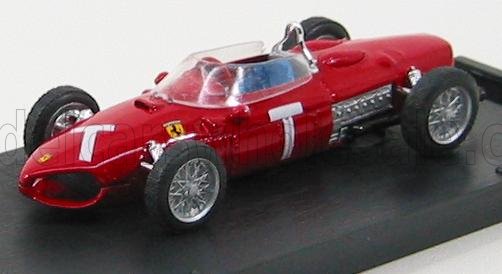 FERRARI - F1 156 N00 MULETTO TEST CAR 1965 - RED Scale model car on Vroomi