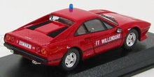 FERRARI - 308 GTB COUPE 1983 FEUERWEHR FF WILLENDORF AUSTRIA - FIRE ENGINE - RED