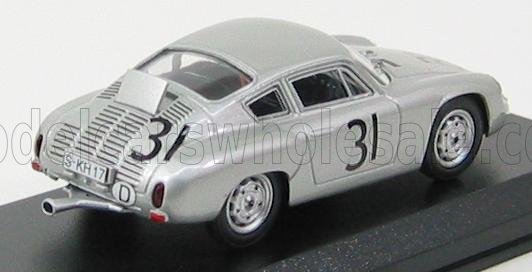 PORSCHE - 1600GS ABARTH N 31 NURBURGRING 1960 GREGER - LINGE - SILVER - Vroomi