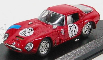 ALFA ROMEO - TZ2 N 62 SEBRING 1966 BIANCHI - CONSTEN - RED
