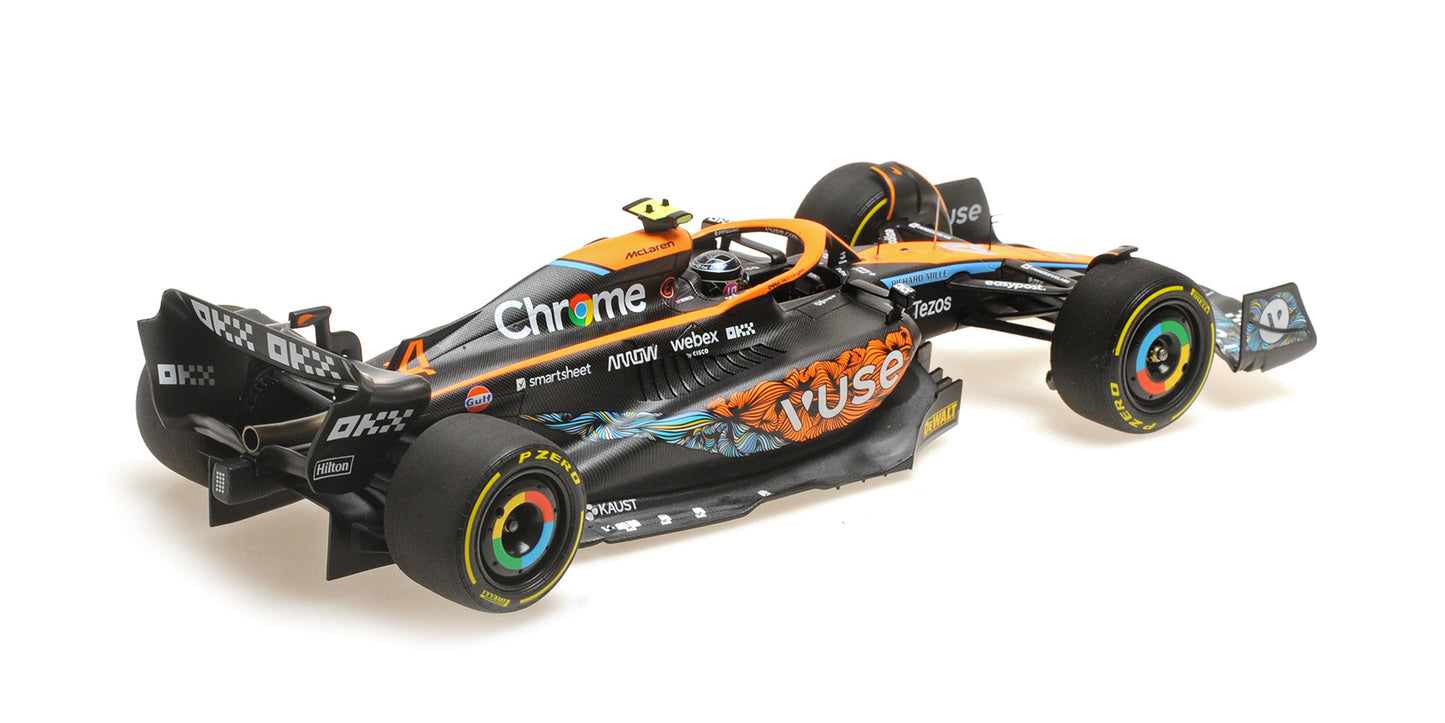 McLAREN MCL36 LANDO NORRIS ABU DHABI GP 2022
