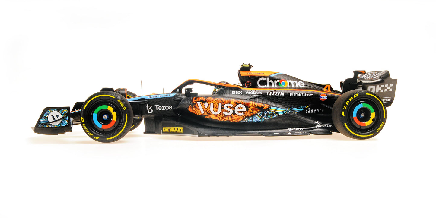 McLAREN MCL36 LANDO NORRIS ABU DHABI GP 2022