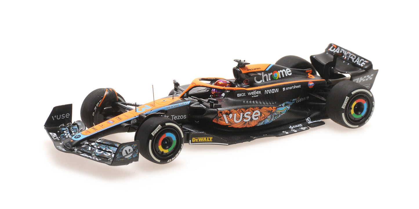 McLAREN MCL36 DANIEL RICCIARDO ABU DHABI GP 2022
