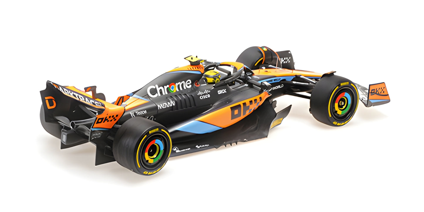 McLAREN MCL60 LANDO NORRIS 2ND PLACE HUNGARIAN GP 2023