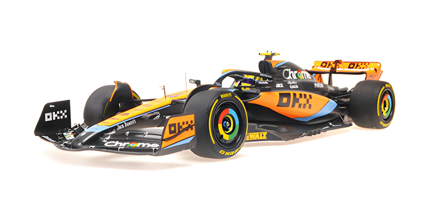 McLAREN MCL60 LANDO NORRIS 2ND PLACE HUNGARIAN GP 2023
