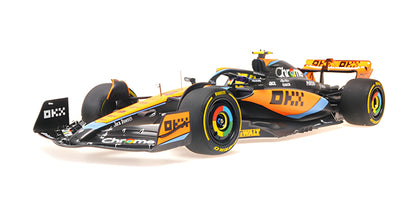 McLAREN MCL60 LANDO NORRIS 2ND PLACE HUNGARIAN GP 2023