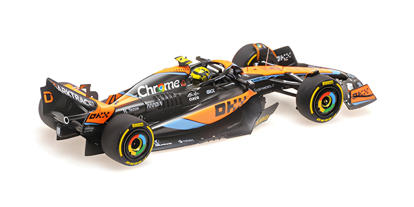 McLAREN MCL60 LANDO NORRIS 2ND PLACE HUNGARIAN GP 2023