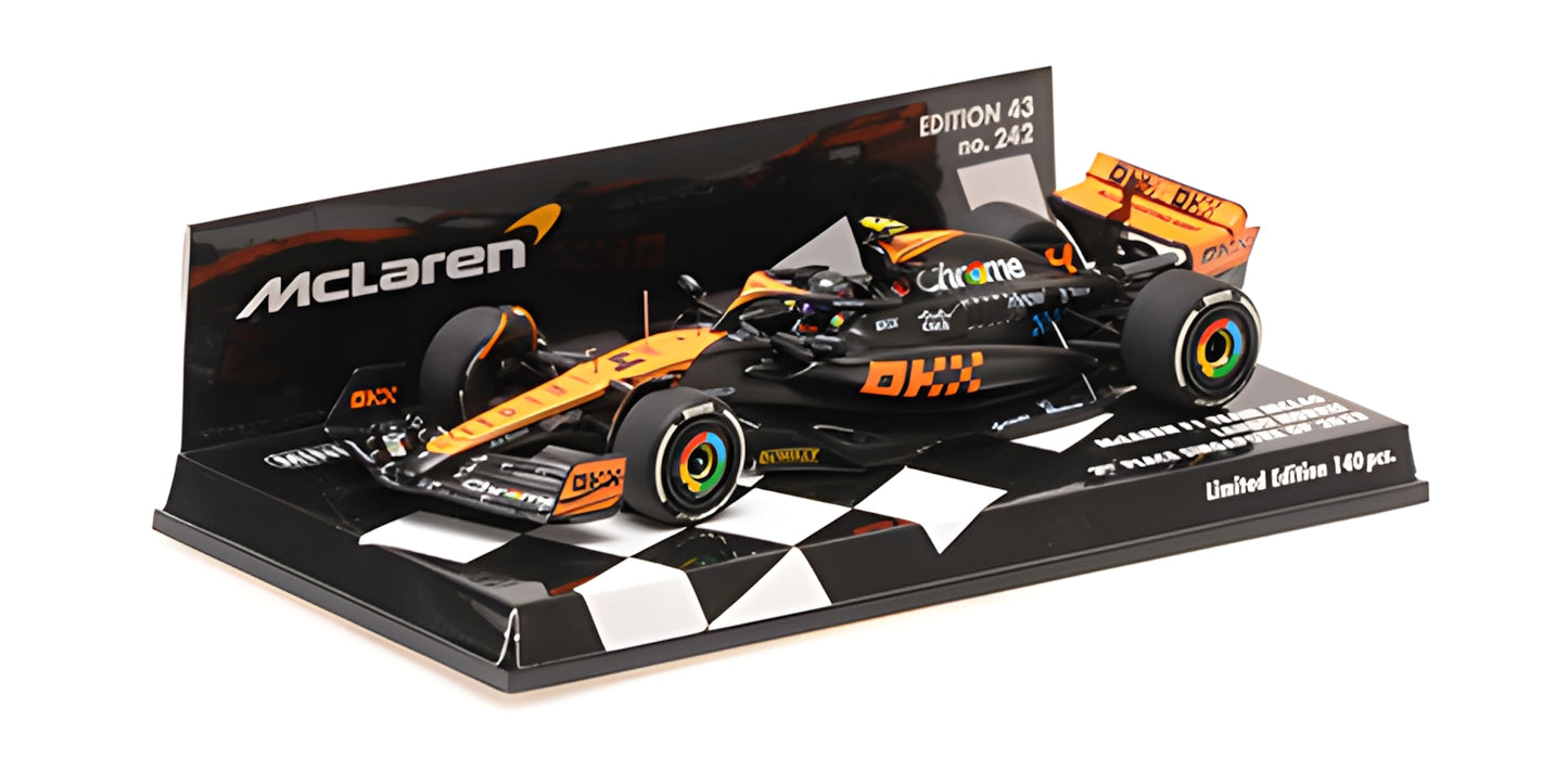 McLAREN MCL60 LANDO NORRIS 2ND PLACE SINGAPORE GP 2023