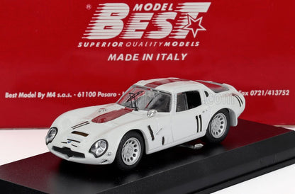 ALFA ROMEO - TZ2 N 11 WARWICK FARM 1968 M.BRUNNINGHAUSEN - WHITE RED