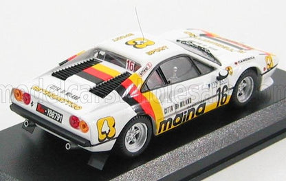 FERRARI - 308 GTB N 16 RALLY DEI LAGHI 1984 - WHITE YELLOW - Vroomi