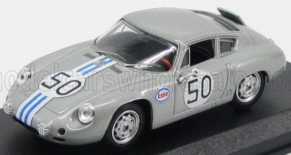 PORSCHE - 1600GS CARRERA ABARTH N 50 AUDUSTA GT RACE 1964 C.CASSEL - ARGENTO - Vroomi