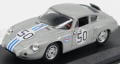 PORSCHE - 1600GS CARRERA ABARTH N 50 AUDUSTA GT RACE 1964 C.CASSEL - ARGENTO - Vroomi