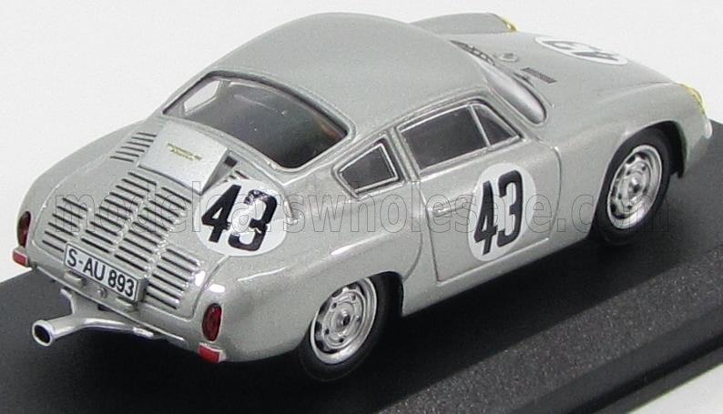 PORSCHE - 1600GS ABARTH N 43 SEBRING 1963 E.BARTH - SILVER - Vroomi