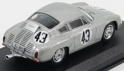 PORSCHE - 1600GS ABARTH N 43 SEBRING 1963 E.BARTH - SILVER - Vroomi