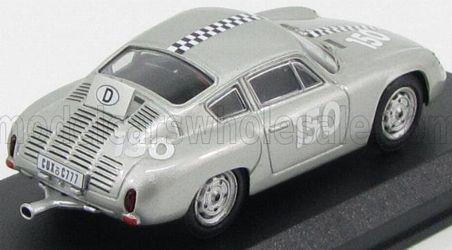 PORSCHE - 1600GS ABARTH COUPE N 150 HOCKENHEIM 1961 F.HAHNL - ARGENTO - Vroomi