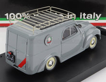 FIAT - 500C VAN POSTE ITALIANE SERVIZIO POSTALE VARESE 1950 - GREY Scale model car on Vroomi