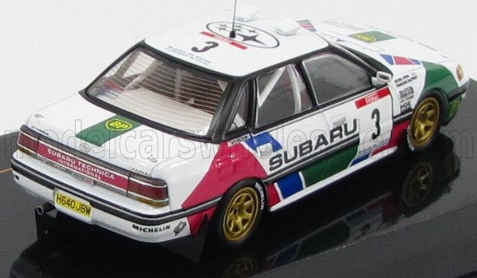 SUBARU - LEGACY N 3 9th RALLY TOUR DE CORSE 1991 CHATRIOT - FRANCOIS - WHITE - Vroomi