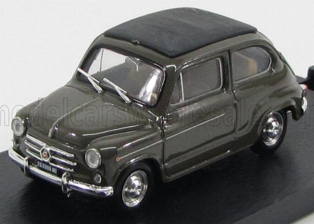 Fiat 600D Trasformabile Chiusa 1960 Beige 538 Brumm 1:43 scale model