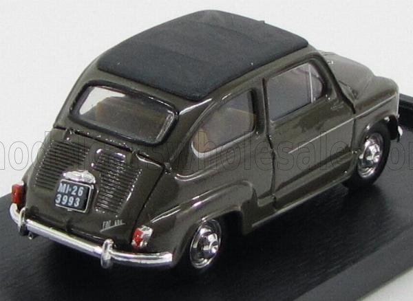 Fiat 600D Trasformabile Chiusa 1960 Beige 538 Brumm 1:43 scale model - image 2