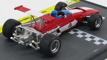 FERRARI - F1 312B N 4 LUPIN RACE START 1970 - RED WHITE Scale model car on Vroomi