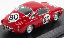 FIAT - ABARTH 1000 COUPÉ ZAGATO N° 80 VAINQUEUR À SEBRING EN 1961 GLERTZ - LIESS - ROUGE - Vroomi