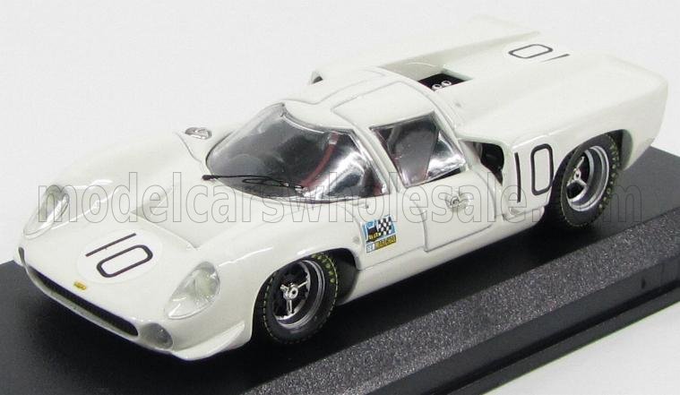 LOLA - T70 COUPÉ N 10 VAINQUEUR NORISRING 1967 F.GARDNER - BLANC - Vroomi