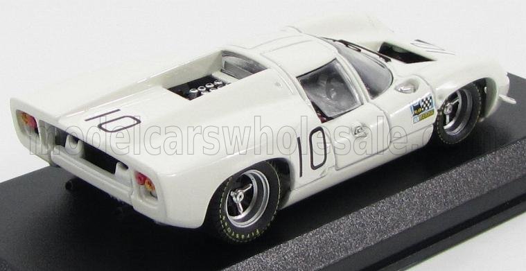 LOLA - T70 COUPÉ N 10 VAINQUEUR NORISRING 1967 F.GARDNER - BLANC - Vroomi