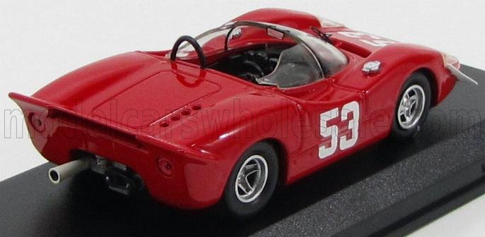 FIAT - ABARTH 2000 N 53 VAINQUEUR IMOLA 1969 ORTNER - V.LENNEP - ROUGE - Vroomi