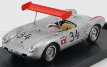 PORSCHE - 550 RS N 34 1000Km NURBURGRING 1956 MICHAEL MAY - PIERRE MAY - SILVER Scale model car on Vroomi