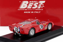 ALFA ROMEO - 33.2 COUPE N 38 TEST LE MANS 1968 GOSSELIN - TROSCH - RED