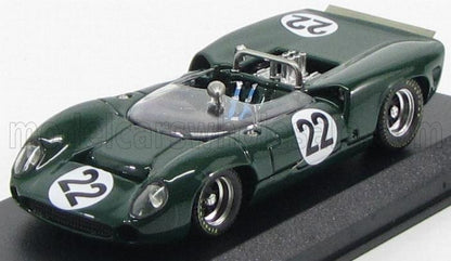 LOLA - T70 SPIDER N 22 SILVERSTONE 1966 H.DIBLEY - GREEN - Vroomi