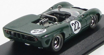 LOLA - T70 SPIDER N 22 SILVERSTONE 1966 H.DIBLEY - GREEN - Vroomi
