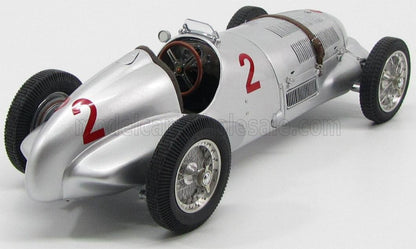 MERCEDES-BENZ - F1 W125 N° 2 GP DE DONINGTON 1937 H. LANG - ARGENT