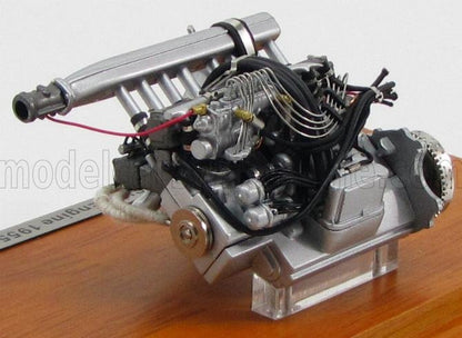 MERCEDES BENZ - MOTORE - ENGINE MERCEDES 300SL 1955 - WITH SHOWCASE - CON VETRINA - SILVER