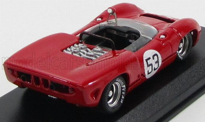 LOLA - T70 SPIDER N 53 LAGUNA SECA 1966 H.DIBLEY - ROSSO - Vroomi