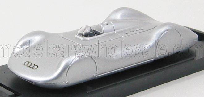 AUTO UNION - TIPO C STREAMLINE WORLD SPEED RECORD 1937 406.3 km/h B.ROSEMEYER - SILVER Scale model car on Vroomi