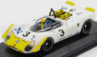 PORSCHE - 908/2 N 3 JARAMA 1970 WISELL - BAGRATION - BLANC JAUNE - Vroomi
