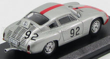 PORSCHE - 356 CARRERA ABARTH GTL N 92 6th ASSOLUTO - WINNER CATEGORIA GRAN TURISMO TARGA FLORIO 1961 P-E.STRAHLE - A.PUCCI - SILVER RED - Vroomi