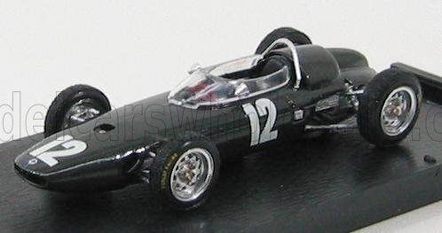 BRM - F1 P57 GP d'Italia 1962 N. 12 R. GINTHER - BLACK MET modellino in scala modellino Vroomi