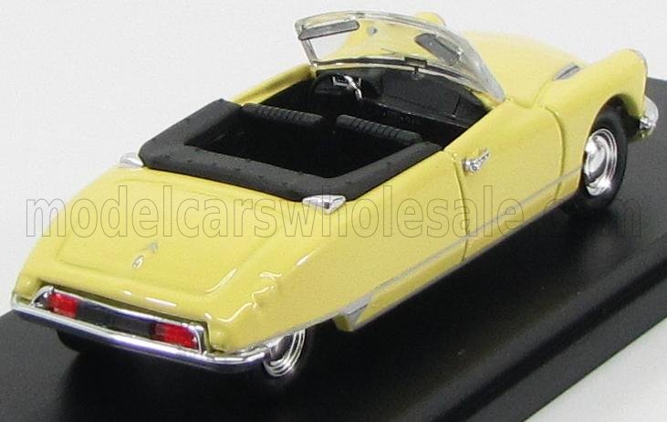 Citroën DS19 Cabriolet Usine 1961 Yellow Rio Models 1:43 scale model - image 2