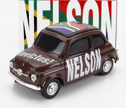 FIAT - 500 NELSON INVICTUS! - BROWN Scale model car on Vroomi