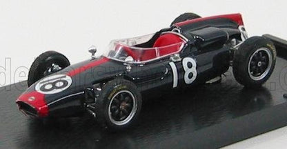COOPER - F1 T53 GP DI GERMANIA 1961 N. 18 J.SURTEES  BLU modellino in scala modellino Vroomi