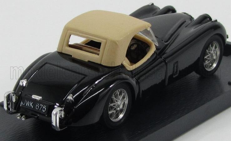 JAGUAR - XK 120 3.5 LITRI 1948 CLOSED - BLACK Scale model car on Vroomi
