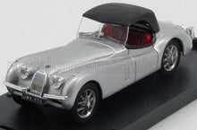 JAGUAR - XK 120 3.5 LITRI 1948 CLOSED - SILVER Scale model car on Vroomi