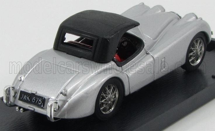 JAGUAR  XK 120 3,5 litri 1948 - Argento - modellino in scala modellino Vroomi