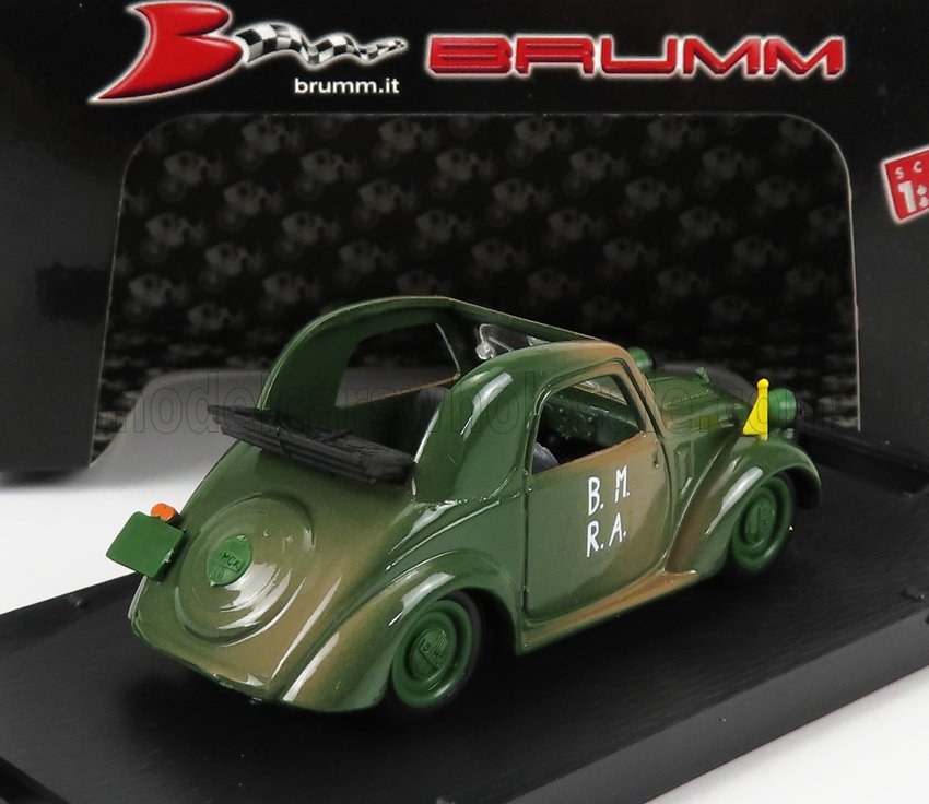 SIMCA - 5 MILITARE D-DAY APERTA - OPEN 1944 - MILITARY GREEN Scale model car on Vroomi